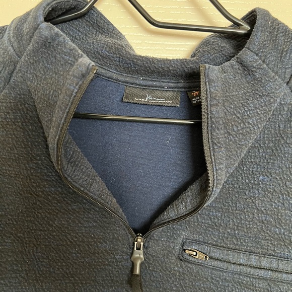 Marc Anthony Quarter Zip Sweater - Picture 2 of 6